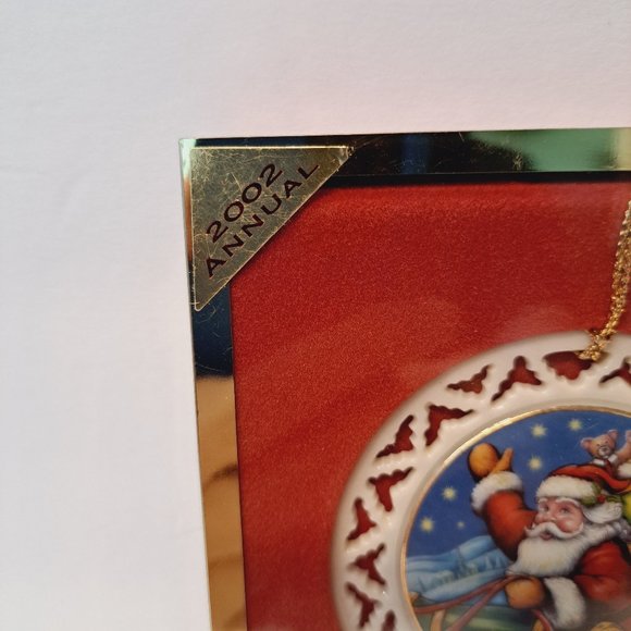 Lenox Christmas Stories Ornament Twas the Night Before AND TO ALL A GOOD NIGHT - Picture 5 of 7